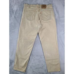 Levis 550 Jeans Mens 38x30 Orange Tab Relaxed Tapered Leg Made In USA Vintage